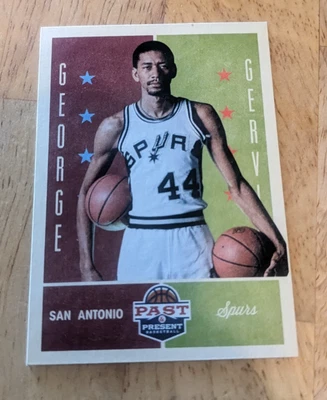 George Gervin 2012-13 Panini pasado y presente #100 Foto 1 de 2