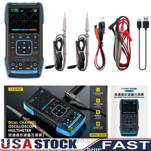 FNIRSI 2C23T / 2C53T DST-210 Handheld Oscilloscope Multimeter Signal Generator - Picture 1 of 60