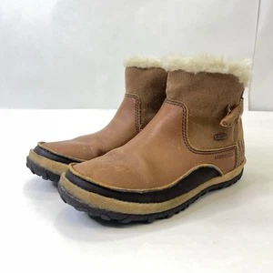 Merrell Tremblant Polar Pull On Winter Boots Womens 7.5 Brown Leather Insulated - Picture 1 of 11