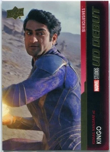 KINGO Kumail Nanjiani 2024 Marvel Studios #245 UD Debut UD Exclusives /100 - Picture 1 of 2