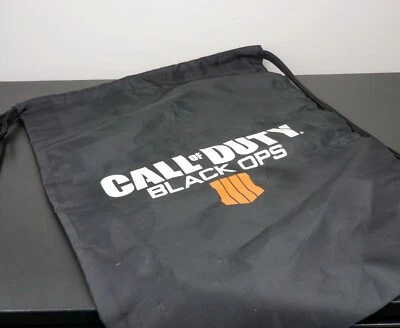 CALL OF DUTY BLACK OPS IIII 4 COD Gamestop Promo Pre-order Bonus Drawstring Bag Foto 1 de 4
