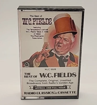 Radio Classics On Cassette Golden Age Of Comedy The Best Of W.C. Fields Foto 1 de 4