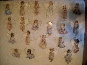 Choose ONE OR MORE HEAVEN'S LITTLE ANGELS Hanging Christmas Ornament 10% off 2+ - Picture 1 of 22