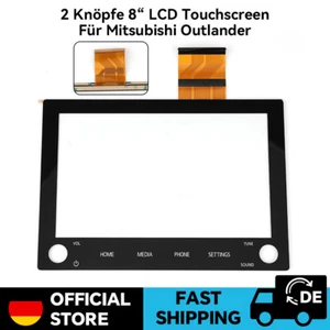 8" Touchscreen Digitizer 2 Knöpfe für Mitsubishi Outlander 2019-22 MK3 SAT Radio - Bild 1 von 6