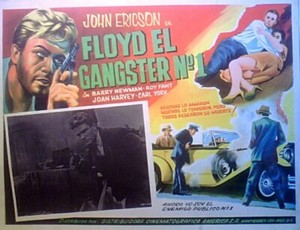 PRETTY BOY FLOYD GANGSTER John Ericson LOBBY CARD GENUINE VINTAGE ORIGINAL! 1960