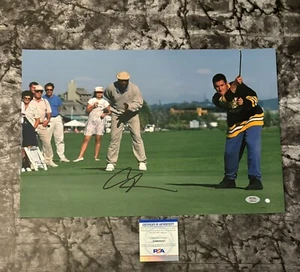 Film PSA Happy Gilmore * ADAM SANDLER * foto firmata 12x18 PROOF COA - Foto 1 di 5