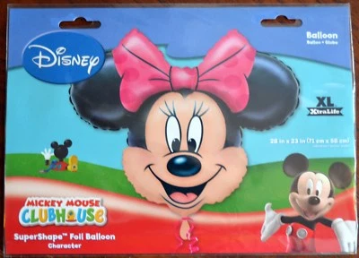 Disney Minnie Mouse Foil Balloon 077652 8x23 New Sealed Fast Free Shipping! - Image 1 of 2
