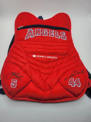 MLB Baseball Angels Backpack Catcher Chest Promo Bag Youth Los Angeles Anaheim Cover