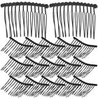  25 pièces peignes latérales cheveux pour femmes accessoires pinceaux pièce dent