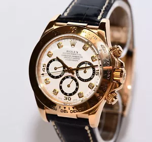 Rolex Daytona Zenith Gelb Gold Lederband Box Papiere 1997 Ref. 16518 - Bild 1 von 12