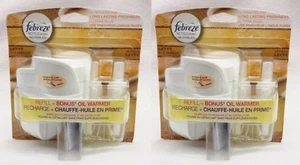 2 Kits Febreze NOTICEables VANILLA LATTE Scented Oil Refill + Oil Warmer - Picture 1 of 1