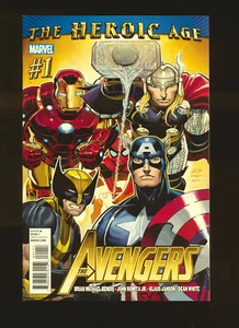 Avengers (2010) # 1 - 1st Next Avengers cameo, Maria Hill joins NM- Cond. - Picture 1 of 2