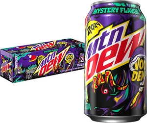 ENVÍO GRATUITO - MOUNTAIN DEW VOO DEW PAQUETE DE 12 LATAS Soda Pop Vew Doo 2024 - Imagen 1 de 3