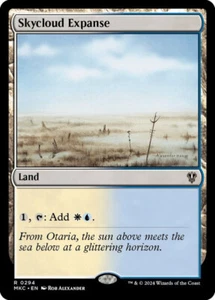 Skycloud Expanse 0294 MTG Commander MKC Rare NP - Picture 1 of 1