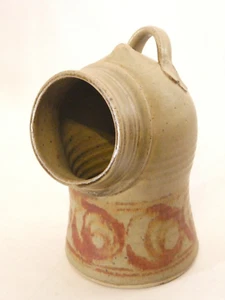 MPM Talog Mick Morgan Pottery Stoneware Salt Pig Vintage Spiral Decoration - Picture 1 of 12