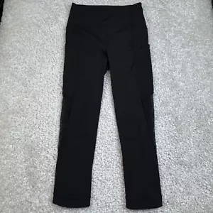 Lululemon Sole Training Crop Black Womens 4 - Picture 1 of 7