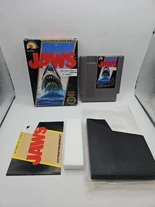 Jaws (Nintendo Entertainment System, 1987) Cib con manuale! Pulito e testato! - Foto 1 di 20