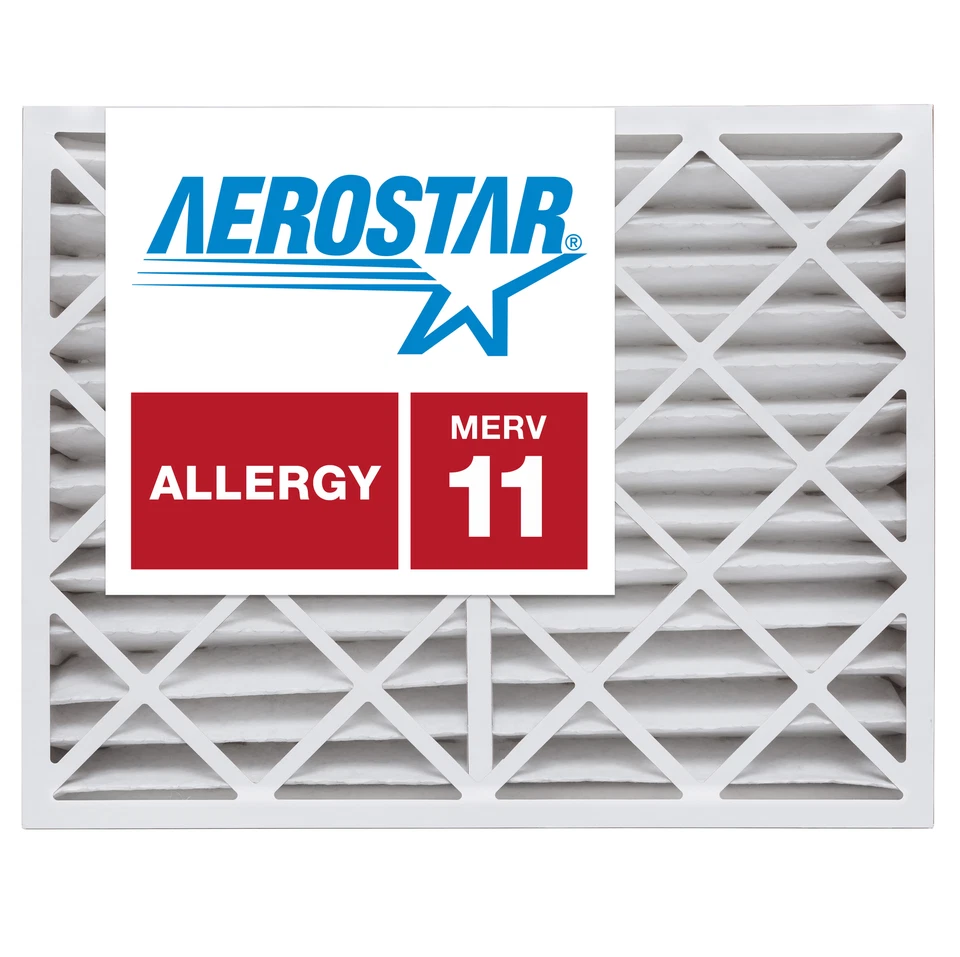 Aerostar 16x20x4 Slim (15 1/2" x 19 1/2" x 3 3/4") MERV 11, 16x20x4 Slim, 1PK - Image 1 of 4