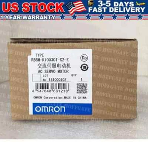 Omron R88M-K10030T-S2-Z Servo Motor New One Expedited Shipping R88MK10030TS2Z - Picture 1 of 1