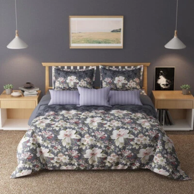 Bed Sheets 210 TC Luxury Ultra Soft Microfiber Bed Sheet With 2 Pillow Case Set - Image 1 of 3