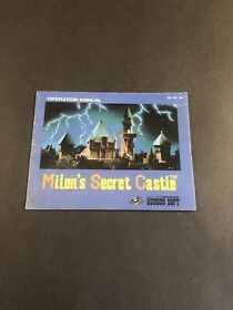 milon's secret castle nes manual