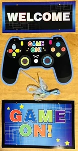 12th Birthday Banners, Video Game Themed. Balloons Party Supplies Decor Set. - Picture 1 of 9