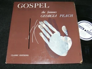 DEEP Gospel Soul 1954 LP Original Famous GEORGIA PEACH Clara Hudman CLASSIC Labl - Picture 1 of 2