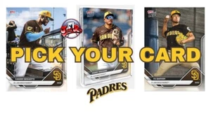 2025 San Diego Padres Topps AHORA camino al día de apertura TÚ ELIGES TARJETAS preventa - Imagen 1 de 1