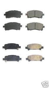 For Subaru Legacy BE5 BE9 1998-2002 DB1342 DB1379 Front Rear Disc Brake Pads