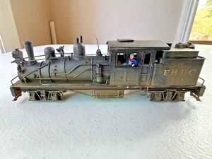 United HO Brass 2-Truck Shay Locomotive-no box-weathered/custom lettered - VGC - Picture 1 of 9