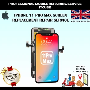 IPHONE 11 PRO MAX LCD SCREEN REPLACEMENT SERVICE - Picture 1 of 4