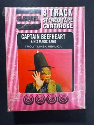 Captain BEEFHEART and HIS MAGIC BAND – Trout Mask Replica 8 Track Tape VG+ Cond - Image 1 of 4