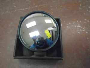 NOS! Universal Clamp on Spot Mirror HD 8" round convex black - Picture 1 of 2
