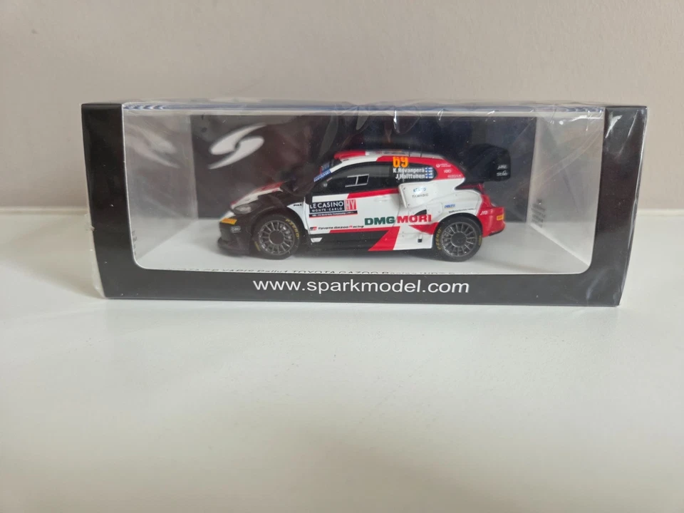 Spark 1/43 Toyota Yaris Rovanpera/Halttunen - Rally Monte Carlo 2022 - S6692 - Image 1 of 4
