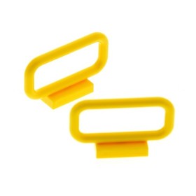 2x Lego Fence 1x4x2 Yellow Fences Railing Star Wars 6208 5855 4107090 6187