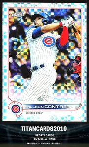 Willson Contreras 2022 Topps Chrome X-Fractor Chicago Cubs #136 - Picture 1 of 2