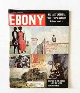 Ebony Magazine February 1968 Lincoln White Supremacy Afro American Art - Picture 1 of 2