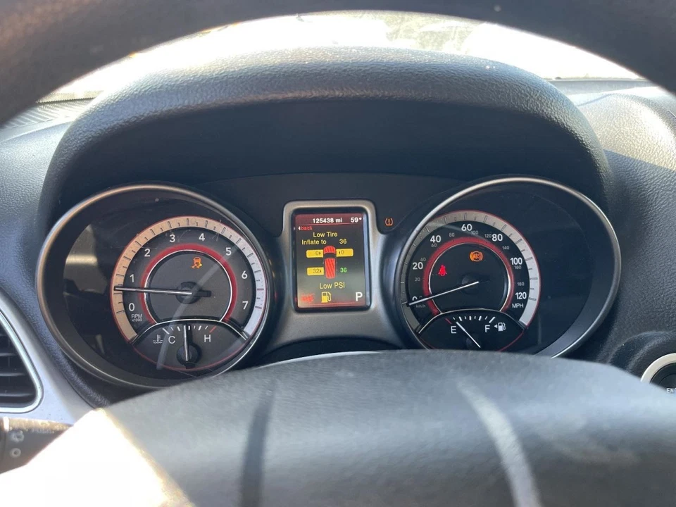 Приборная панель спидометра 2017–2020 DODGE TRAVEL 120 миль/ч 125k 988126 - Изображение 1 из 1