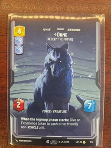 Star Wars Unlimited Legends Of The Force Prestige Dume 1042 R - Picture 1 of 1