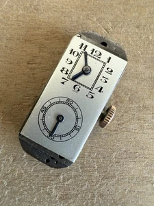 Vintage Marconi Doctor’s Art Deco Edelstahl Uhr nur Moment für Ersatzteile - Bild 1 von 7