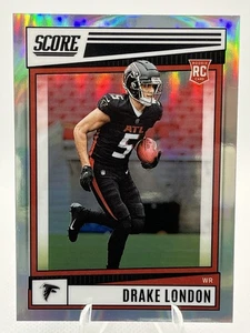 2022 Panini Chronicles - Score Premium - Silver Prizm #SP-379 - Drake London RC - Bild 1 von 2