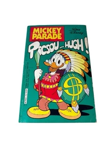 Walt Disney Mickey Parade French Comic Book Number 72 1985 Collectable - Picture 1 of 5