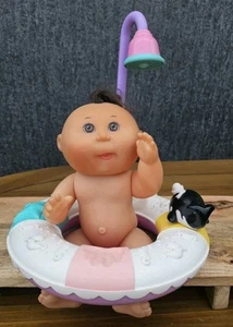 CABBAGE PATCH KIDS MATTEL 1995 SWIM RING PLAYSET & HARD BODY DOLL - RETRO TOYS - Picture 1 of 14