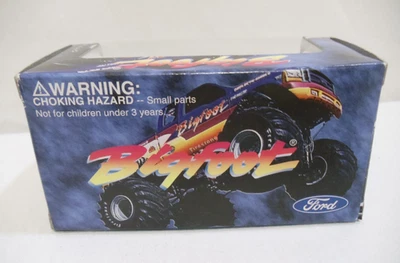 Monster Truck Bigfoot 1999 Ford F350 diecast escala 1:64 caja solo vacía Foto 1 de 4