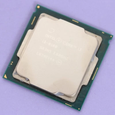 Intel Core i3 8th Gen i3-8100 Quad Core CPU 3.6Ghz Coffee Lake Socket 1151 SR3N5 - Image 1 of 3