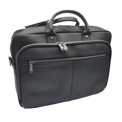 "Maletín de cuero clásico Samsonite para portátil de 15,6"" bolso negro" Foto 1 de 4