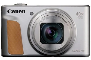 📸Canon SX740 HS Lite📸 Digi-Cam🩶Silver 🔥40X-Zoom🔥IN HAND🖐️ Ready to Ship📦 - Picture 1 of 13