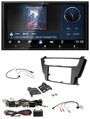 Kenwood Bluetooth 2DIN USB DAB Lenkrad Autoradio für BMW 3er 4er 2012-2016 ohne - Bild 1 von 4