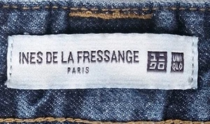 Jeans donna Uniqlo Ines De La Fressange Paris taglia 29 lavaggio scuro - Foto 1 di 9