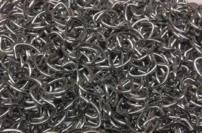  1000 Hog Rings 1/2" Galvanized for Sausage Casing Tags Shock Cord Doll Repair - Image 1 of 2
